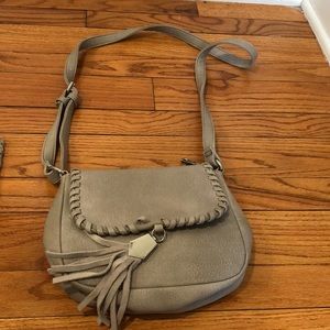 Grey moda luxe crossbody bag
